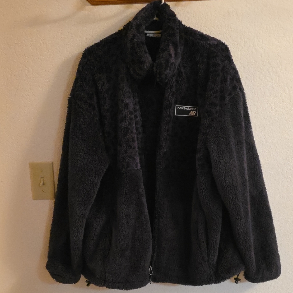 New Balance Charcoal Fleece Jacket